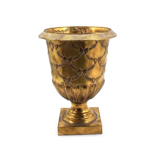 Antique Gold Footed Planter - 57cm