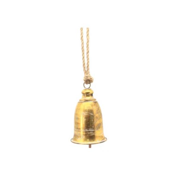 Antique Gold Metal Bell - 22.5cm
