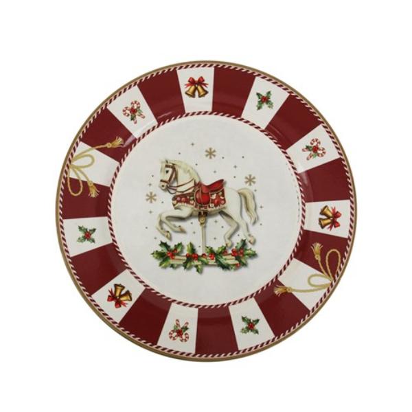 Melamine Christmas Plate - 33cm
