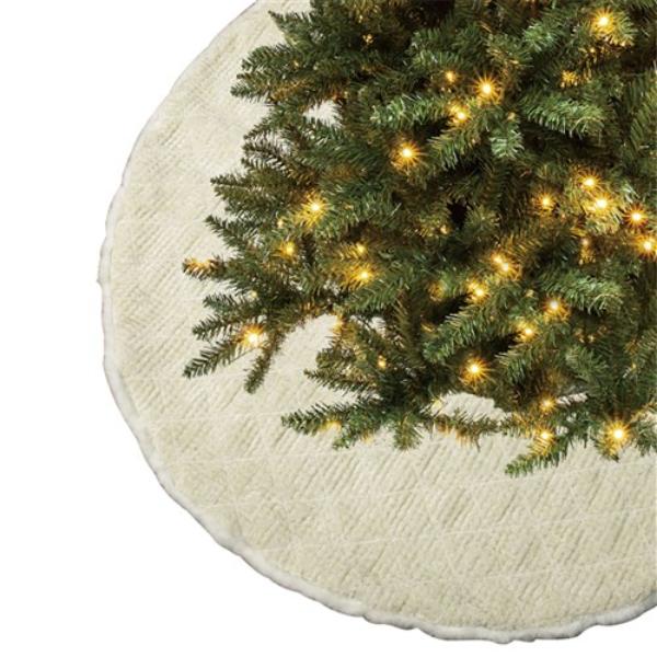Luxe Champagne Tree Skirt - 120cm