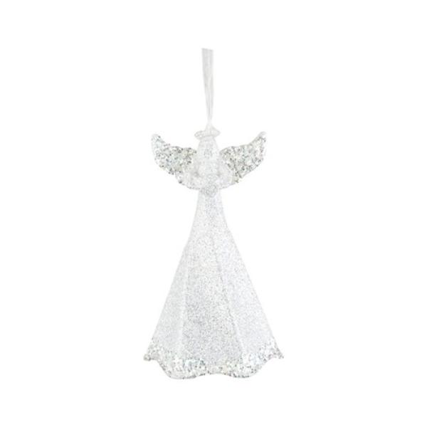 White Angel Hanging Decor - 14cm