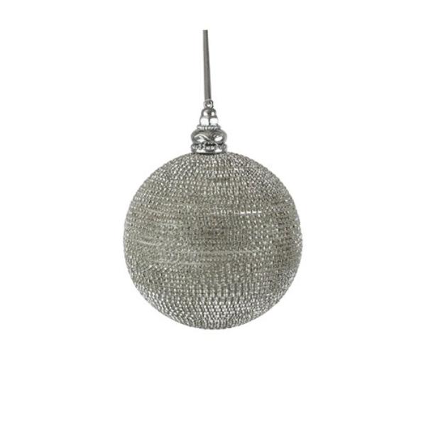 Diamante Bauble - 10cm