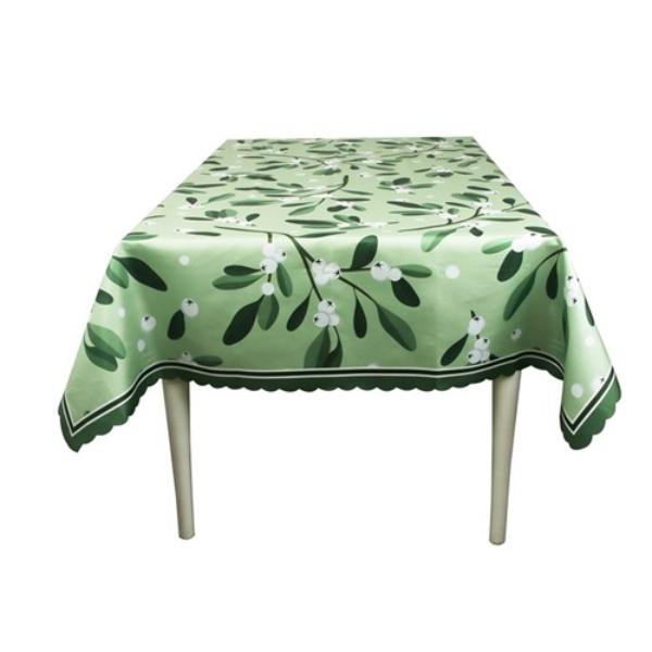 Mistletoe Christmas Tablecloth - 150x220cm