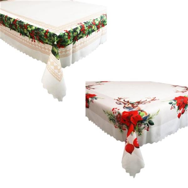 Assorted Christmas Tablecloth - 140x180cm