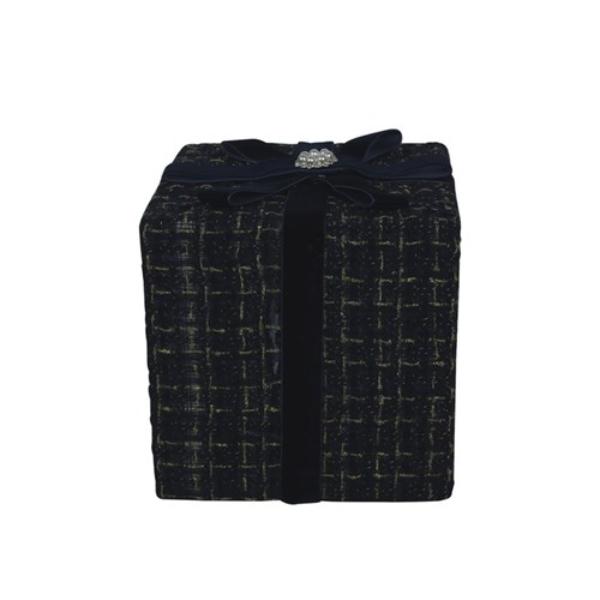 Blue Tweed Gift Box - 22cm