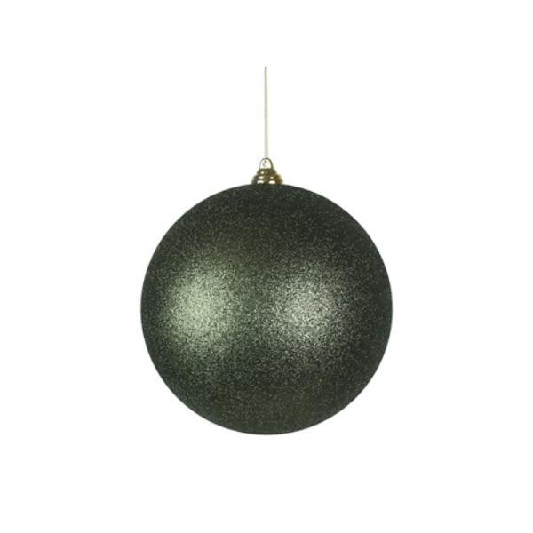 Sage Glitter Bauble - 20cm