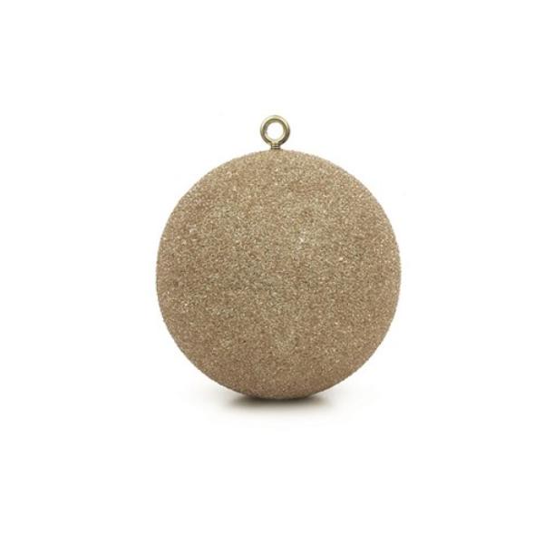 Gold Beaded Bauble - 20cm