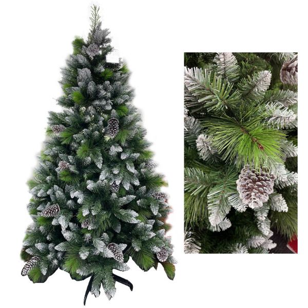 Christmas Sprouting Pine Tree With Cones - 180cm