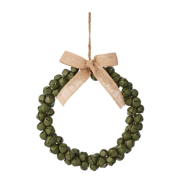 Green Bliss Bell Wreath - 26cm