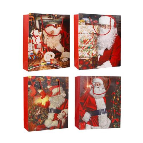 Medium Santa Gift Bag - 18cm x 23cm x 10cm