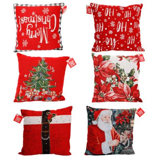 Assorted Christmas Cushion - 43cm x 43cm
