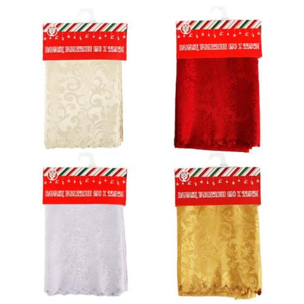 Assorted Damask Table Cloth - 150cm x 225cm