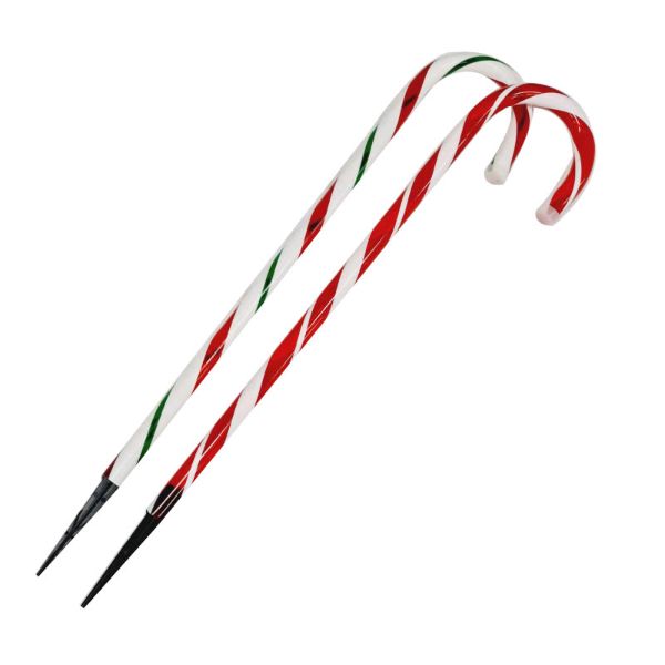 Christmas Candy Cane With Spike - 79cm