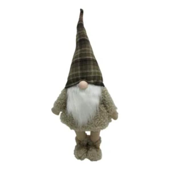Green Moss Standing Gnome - 80cm