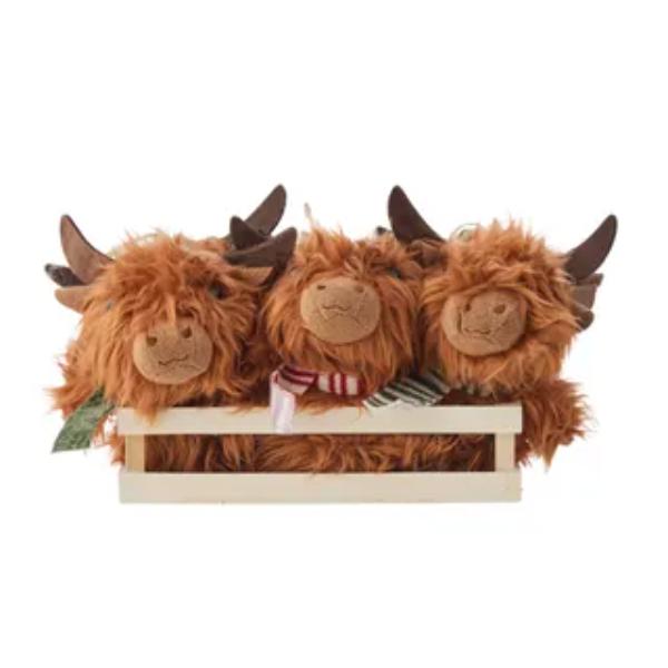 Fabric Highland Cow - 15cm