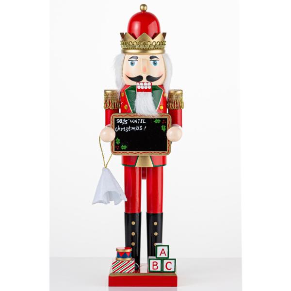 Wood Nutcracker - 9cm x 8cm x 38cm