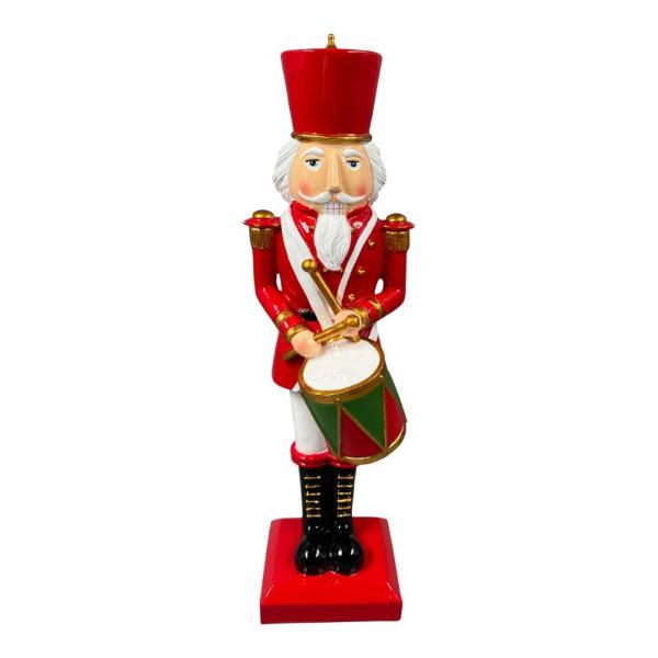 Standing Nutcracker Soldier On Base - 49cm