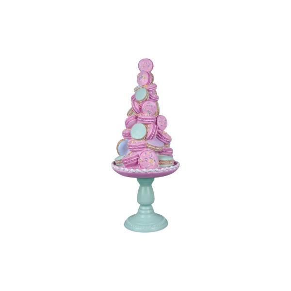 Macaron Tower On Plate - 57cm