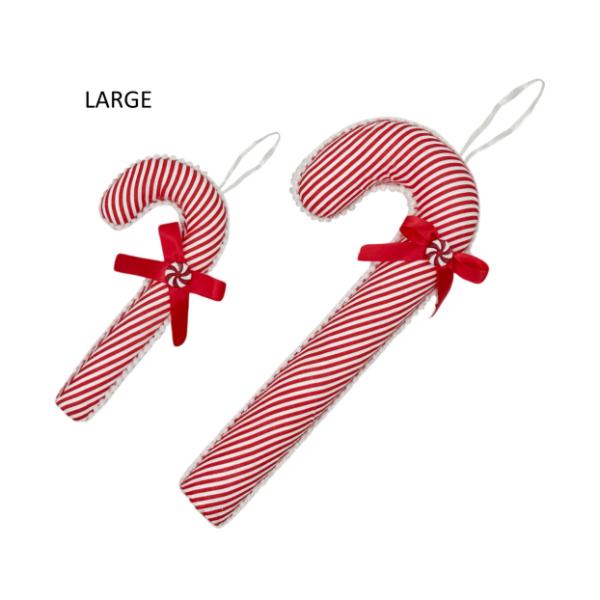 Christmas Red & White Candy Cane - 19cm x 41cm
