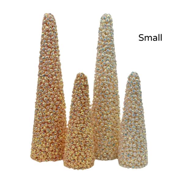 Christmas Sparkling Popcorn Tree - 38cm