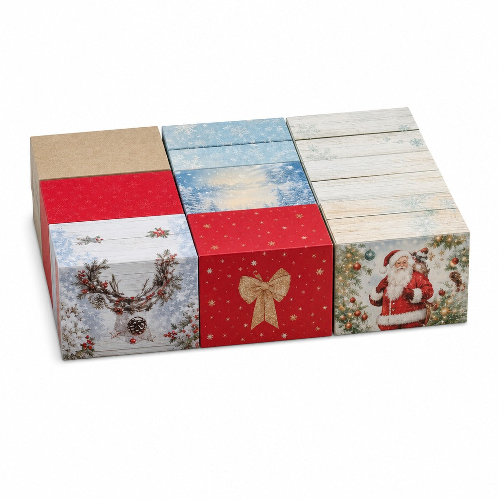 Christmas Gift Card Holder With Flip Lid