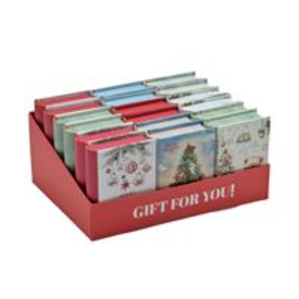 Christmas Book Shaped Gift Card Holder