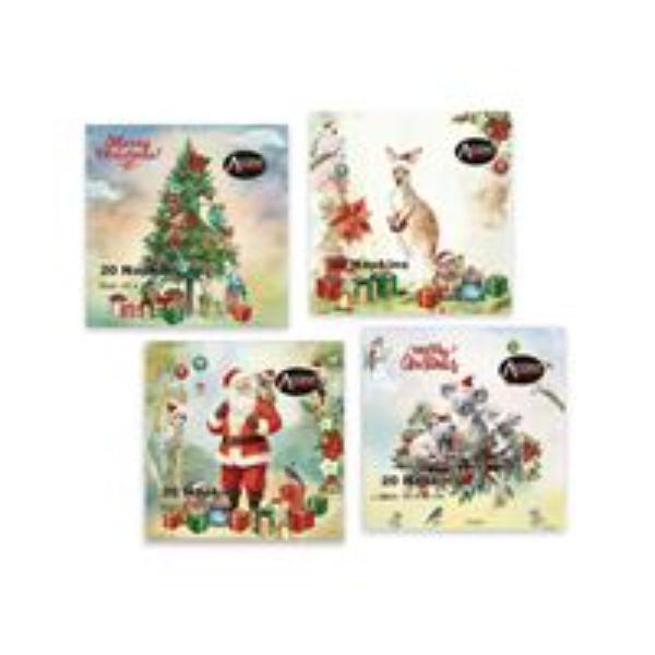 20 Pack Aussie Native Xmas Napkins
