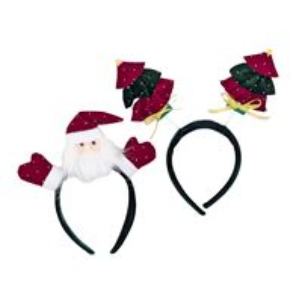 Xmas Velvet Headband - Assorted