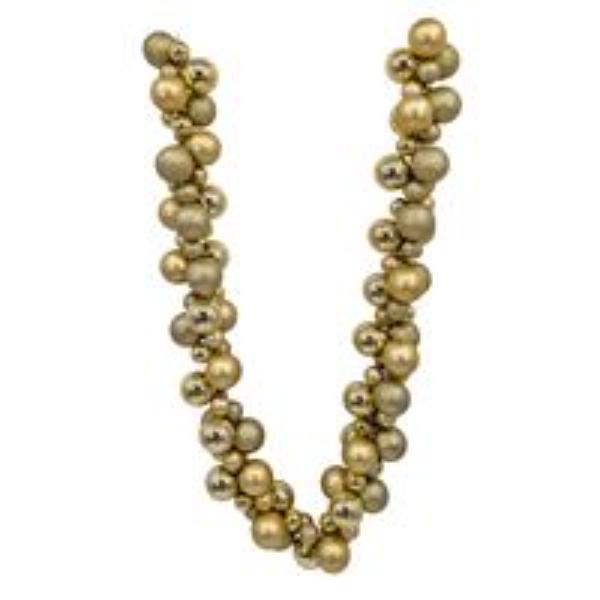 Gold Bauble Garland - 150cm