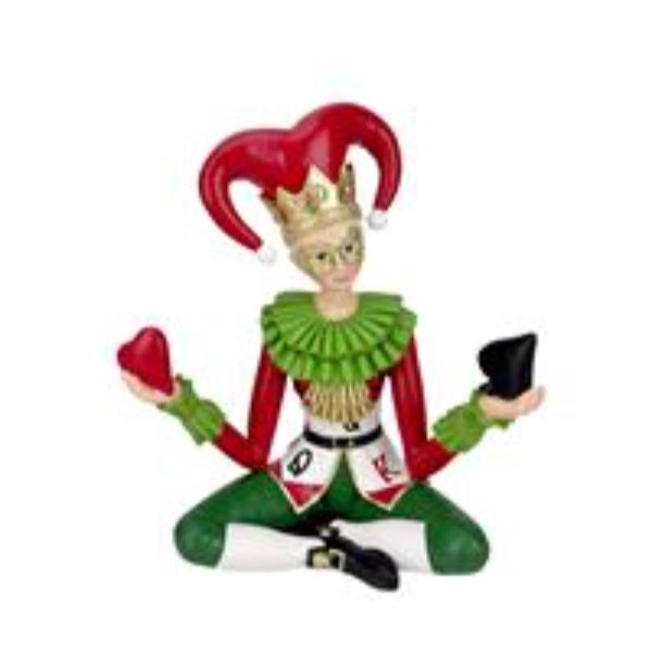 Sitting Card Suit Jester - 32cm