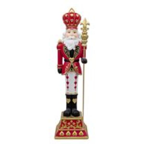 King Of Hearts Nutcracker - 91cm
