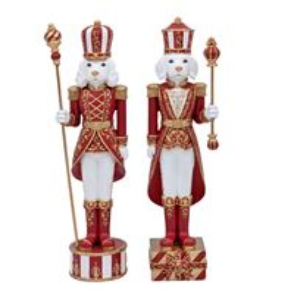 Assorted Poodle Nutcracker - 40cm