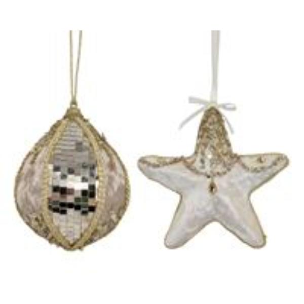 Assorted Champagne Luxe Hanging Ornament