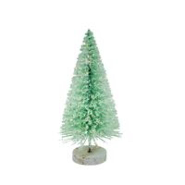 Iridescent Mint Tabletop Tree - 13cm