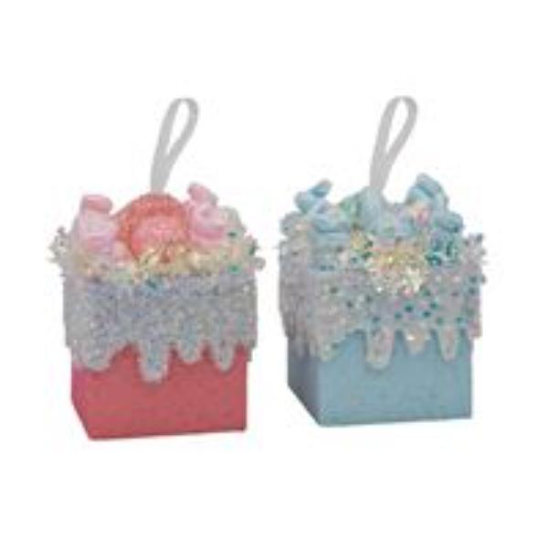 Candycane Hanging Giftbox - Assorted