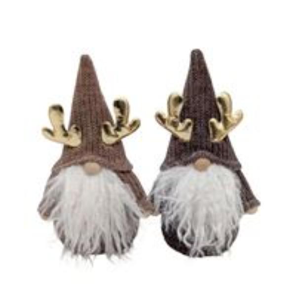 Assorted Fabric Gnome Decoration - 17cm