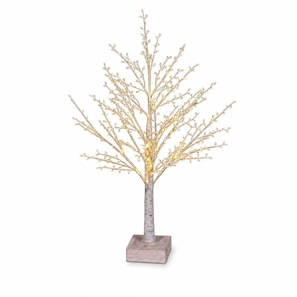Winter Berry Light Up Tree - 60cm