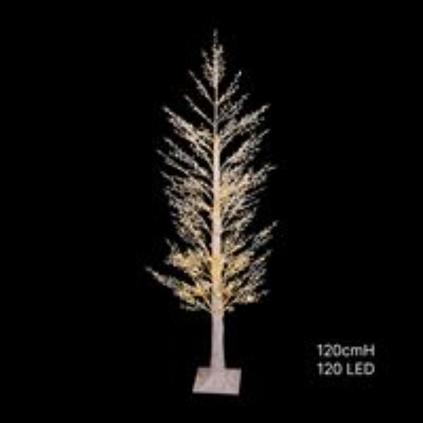 Winter Berry Light Up Tree - 120cm