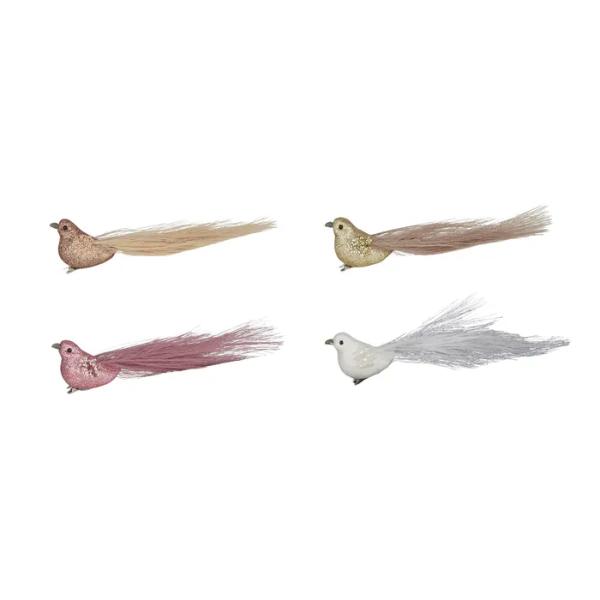 Assorted Foam Bird On Clip - 16cm