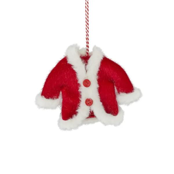 Santa Coast Fabric Hanger - 12cm x 1cm x 16cm