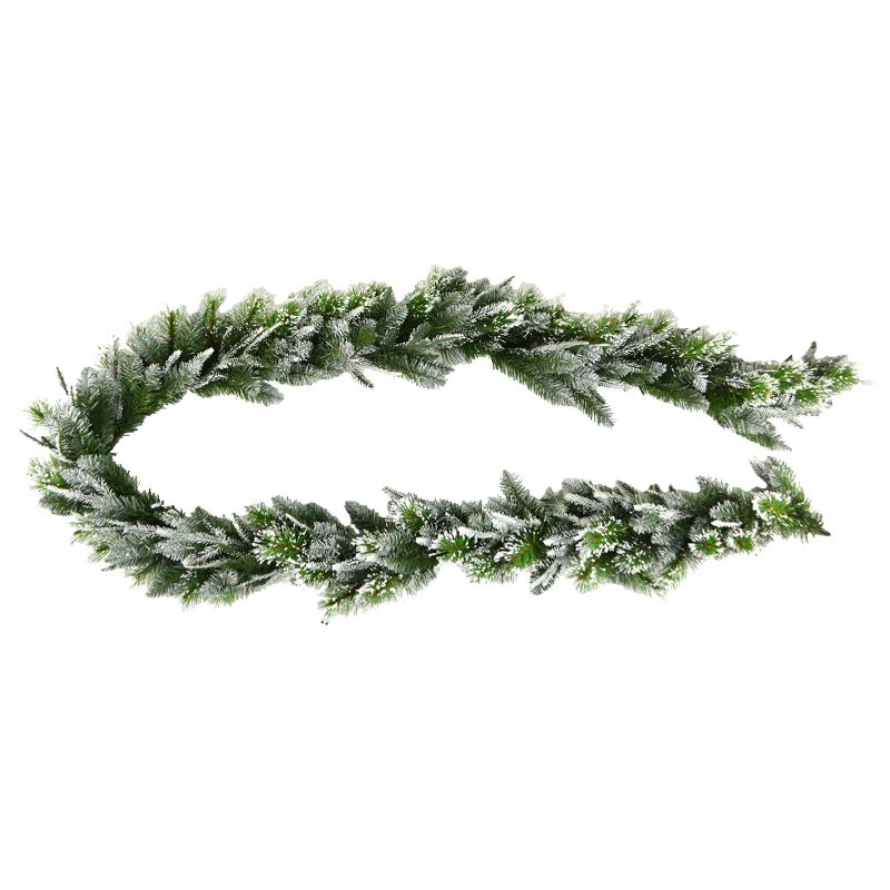 Snow Decorated Pine Garland - 270cm