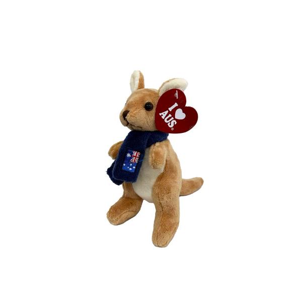 Kangaroo With Scarf - 16.5cm