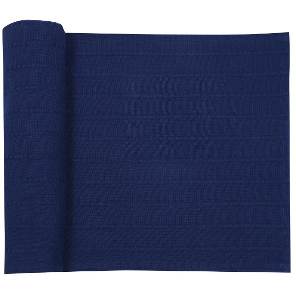 Navy Dobby Eco Table Runner - 180cm