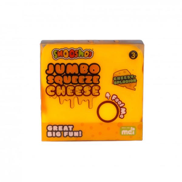 Smooshos Jumbo Squishy Cheese