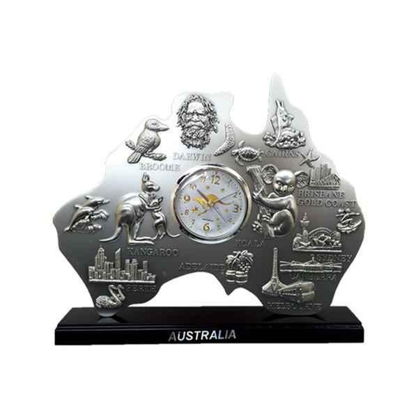 Australian Map Clock