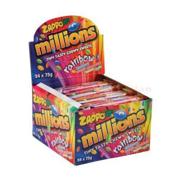 Rainbow Millions Tiny Chewy Sweets Zappo