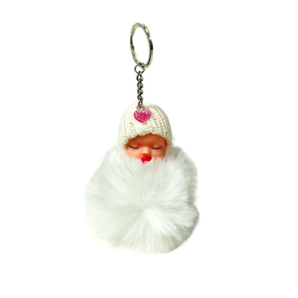 Baby doll keychain