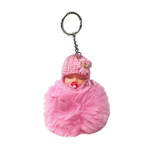 Baby doll keychain