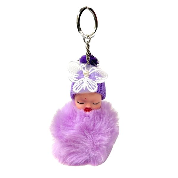 Baby doll keychain