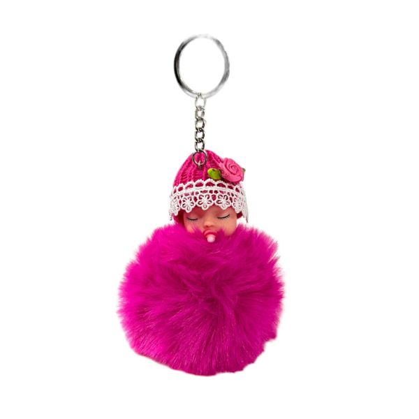 Baby doll keychain